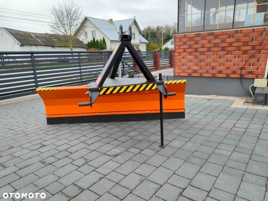 NOWOŚĆ-pług do śniegu spych-do ciągnika na tył-OBROTOWY-dowóz POLSKA - 5