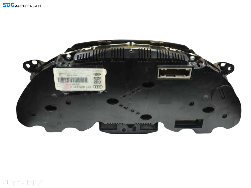 Ceas Ceasuri Cluster Instrumente Bord EUROPA Audi A4 B8 2.0 TFSI 2008 - 2016 Cod 8T0920931C [LC2072] [LC2073] - 4