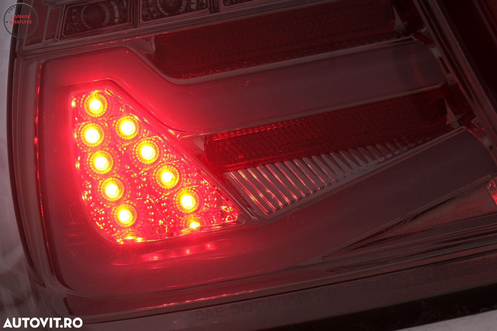 Stopuri LED BMW Seria 3 E90 Sedan (03.2005-08.2008) Fumuriu- livrare gratuita - 10