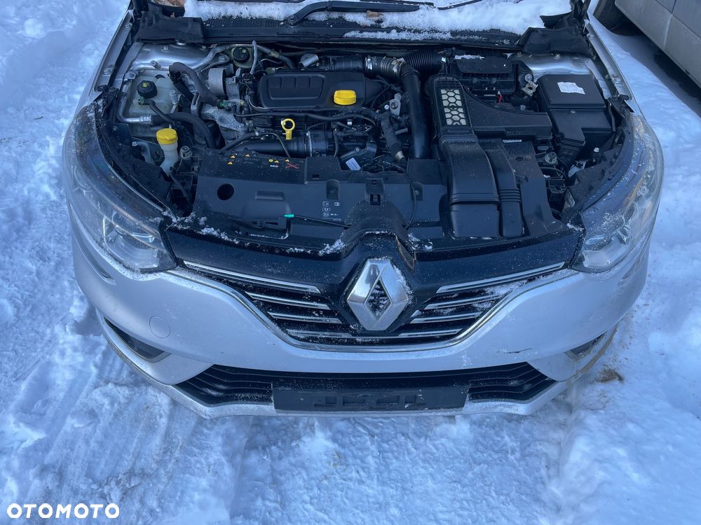 Renault Megane IV kompletny przód maska błotniki pas przedni chłodnice zderzak ted96 - 4