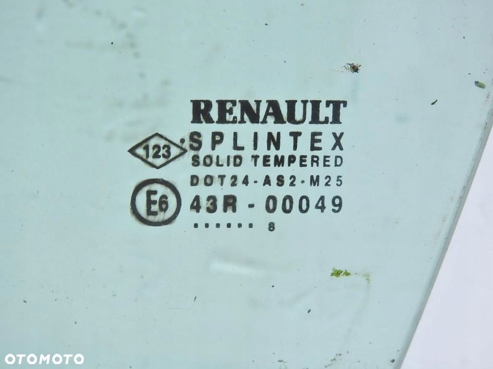 SZYBA DRZWI LEWY PRZÓD RENAULT SCENIC II - 4