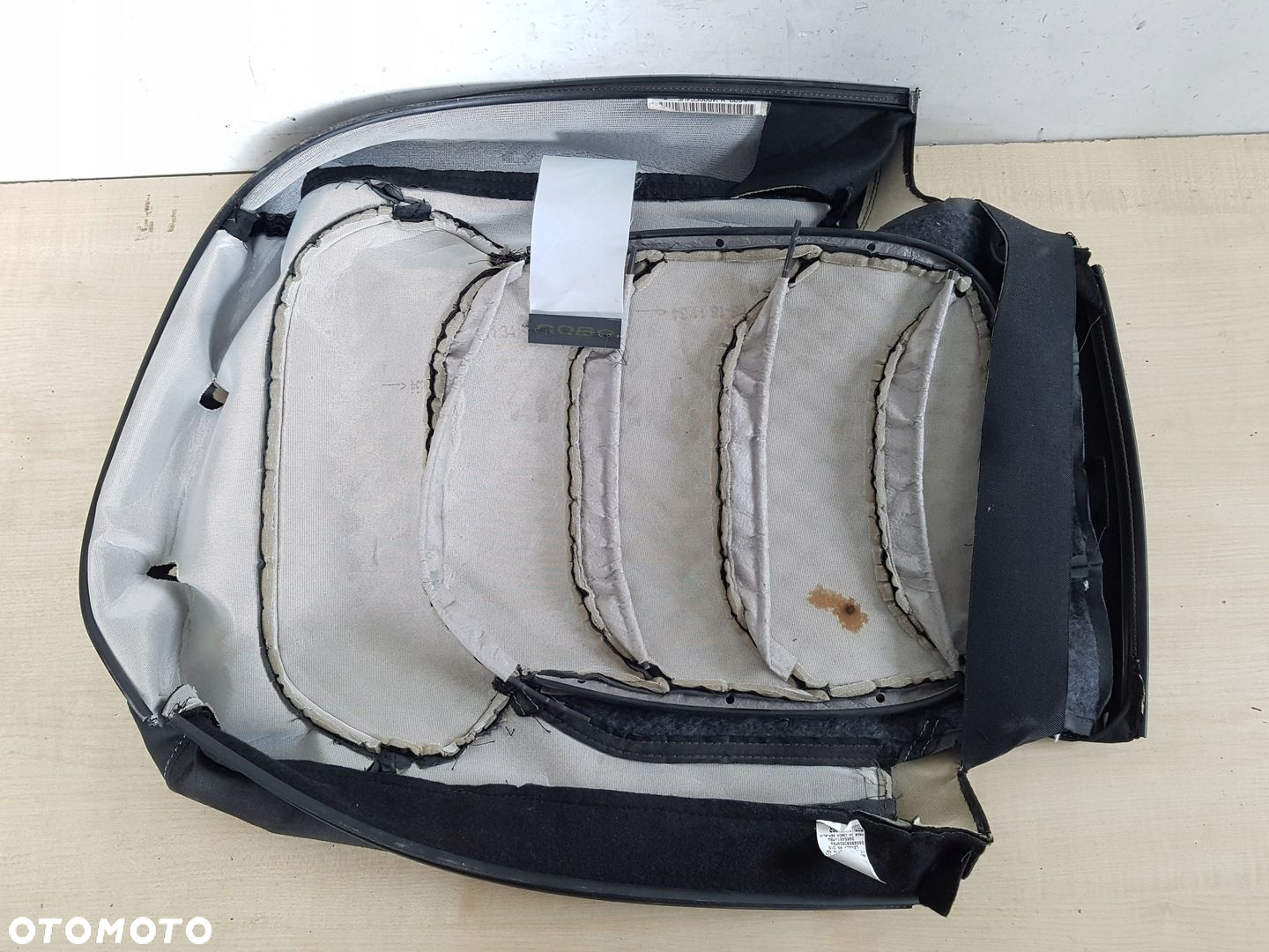 SKODA KODIAQ tapicerka fotela oparcia 565885806 - 3