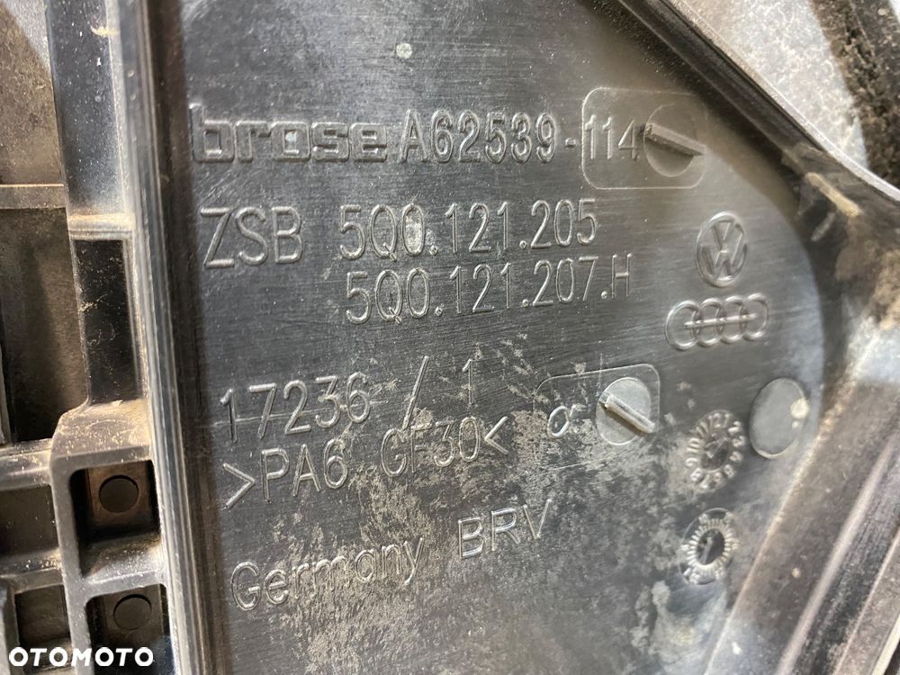 VW GOLF VII SPORTSVAN  PAS PRZEDNI 1.2 1.4 TSI WZMOCNIENIE CZOŁOWE KOMPLET CHŁODNIC 5Q0121251EB 5Q0121251EH - 6