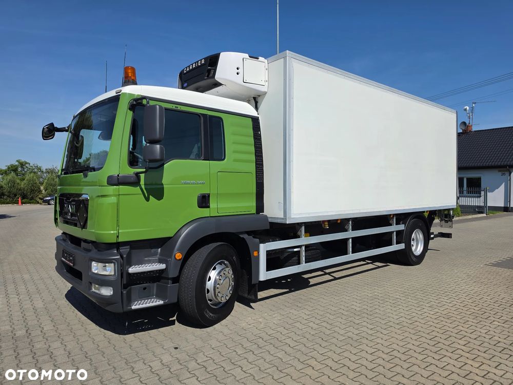 MAN TGM 18.340 CHŁODNIA 15 EUROPALET Z DE 18 TON DMC KLIMA  STAN BARDZO DOBRY !! - 1