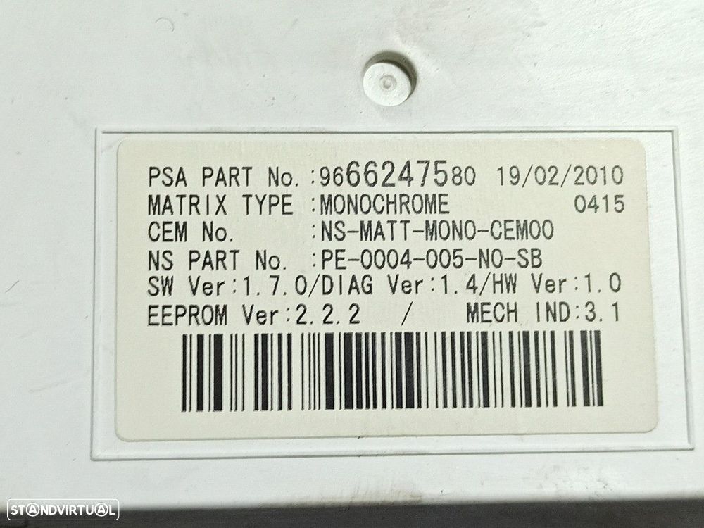 QUADRANTE PEUGEOT 3008 ALLURE - 4