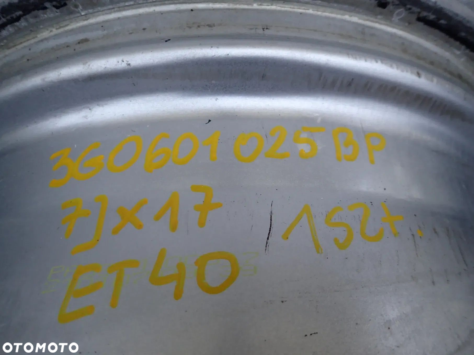 FELGA ALUMINIOWA VW PASSAT B8 3G0 TIGUAN 7x17 ET40 3G0601025BP - 3