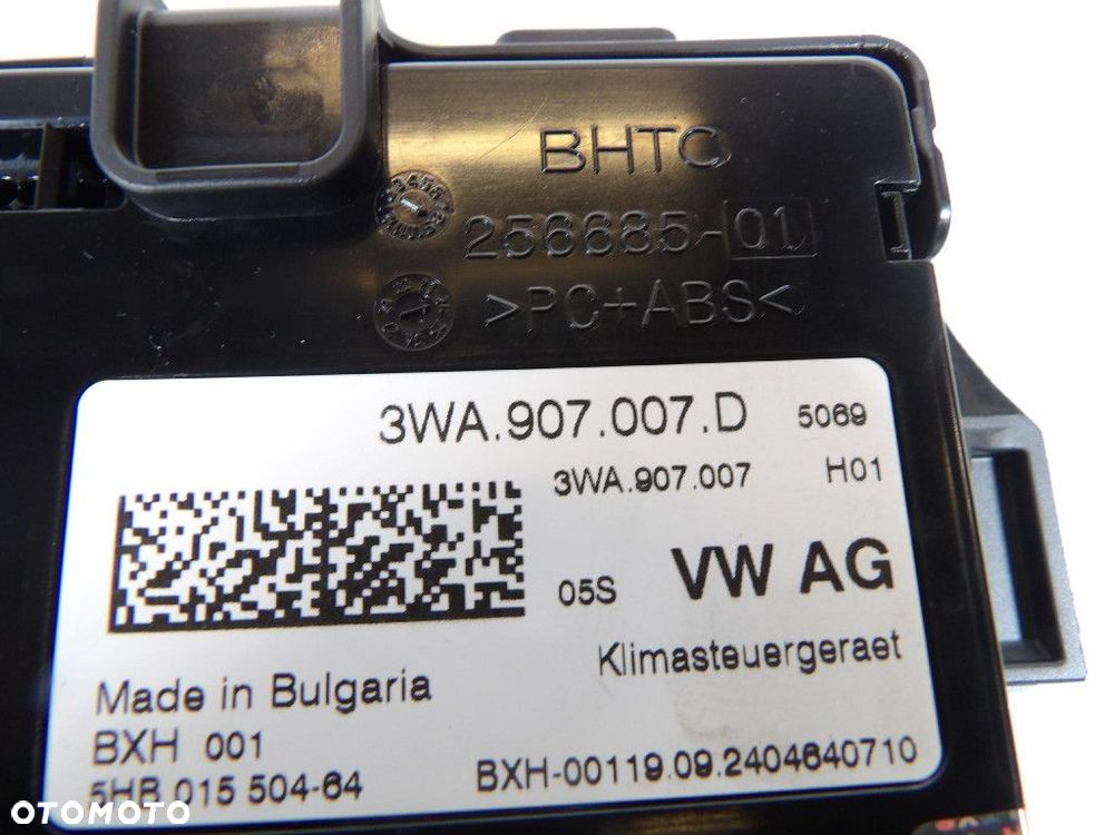 SKODA SUPERB IV 4 MODUŁ STEROWNIK KLIMATYZACJI 3W907007D - 3