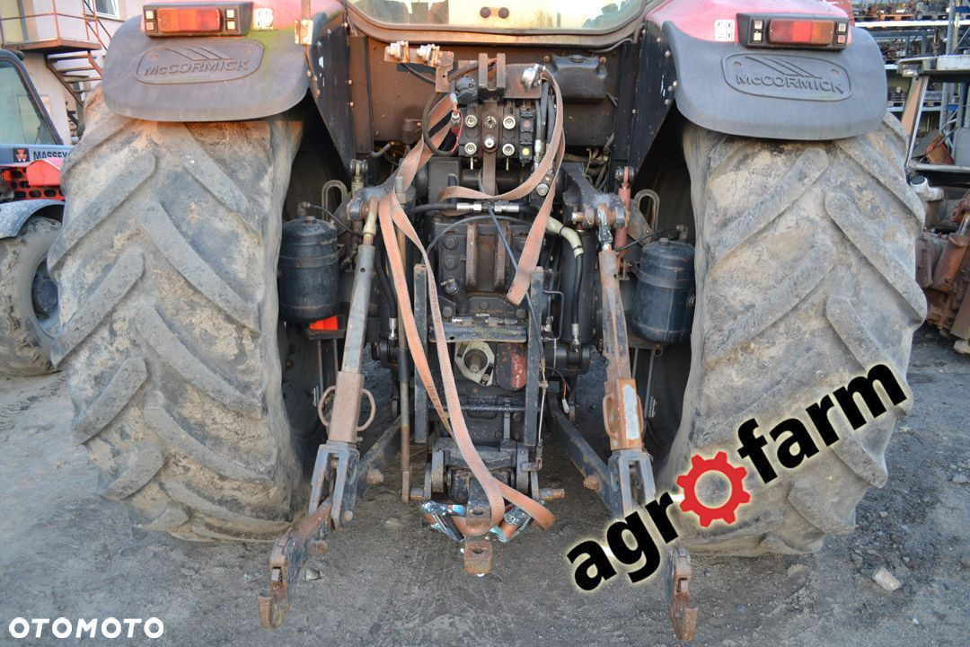 McCormick XTX 185 Case MX 150 170 silnik skrzynia most oś kabina pneumatyka - 3