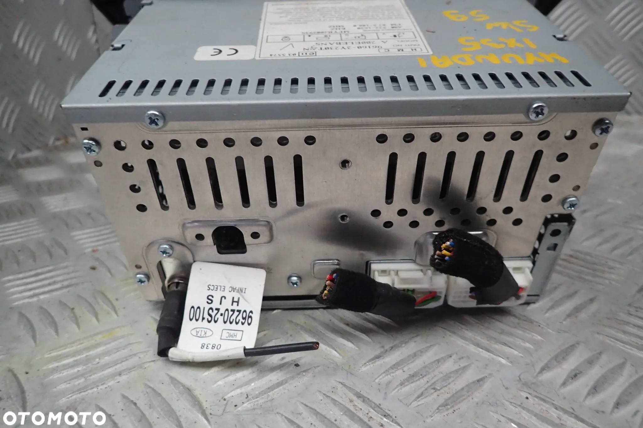 RADIO NAWIGACJA BLUETOOTH HYUNDAI IX 35 96160-2Y230TAN - 3