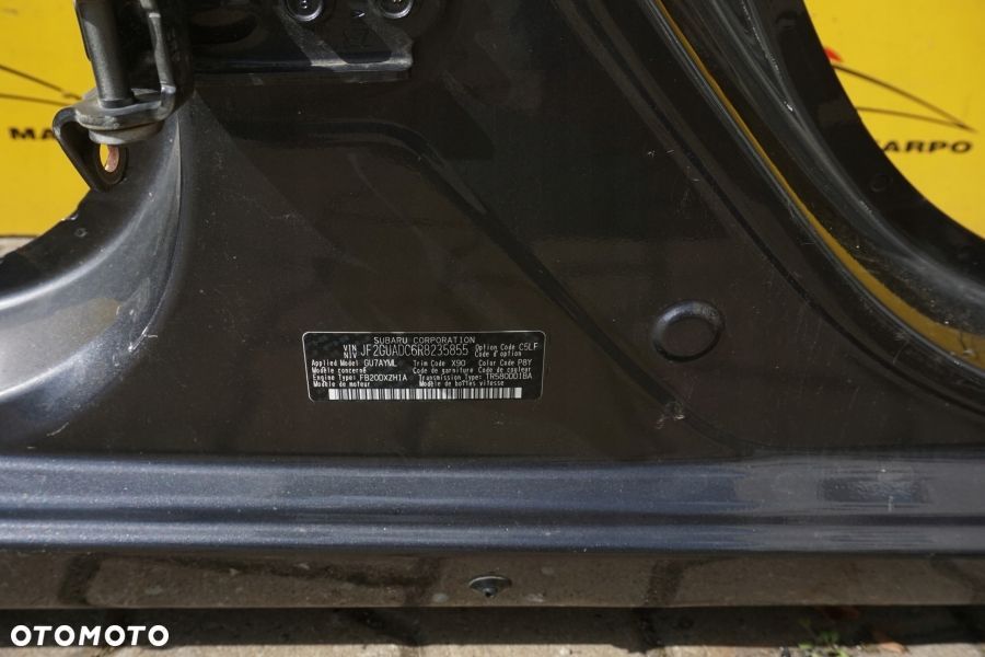 SUBARU CROSSTREK - 2024 - Słupek Próg Prawy Bok USA - 7