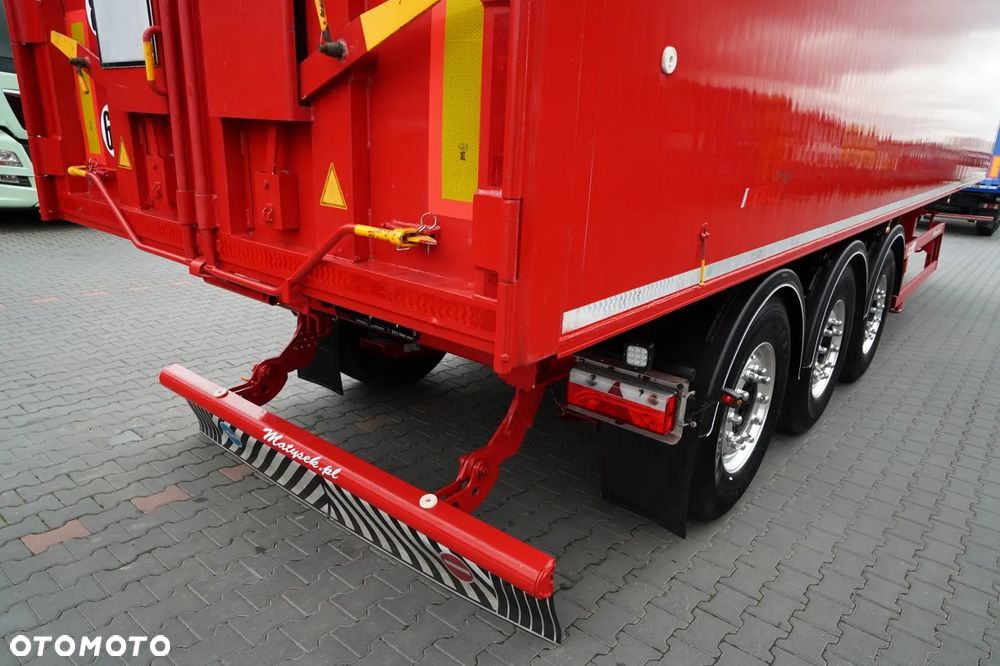 Benalu WYWROTKA 56 m3 / ALUMINIOWA / OŚ PODNOSZONA / SAF / ALUFELGI / - 13