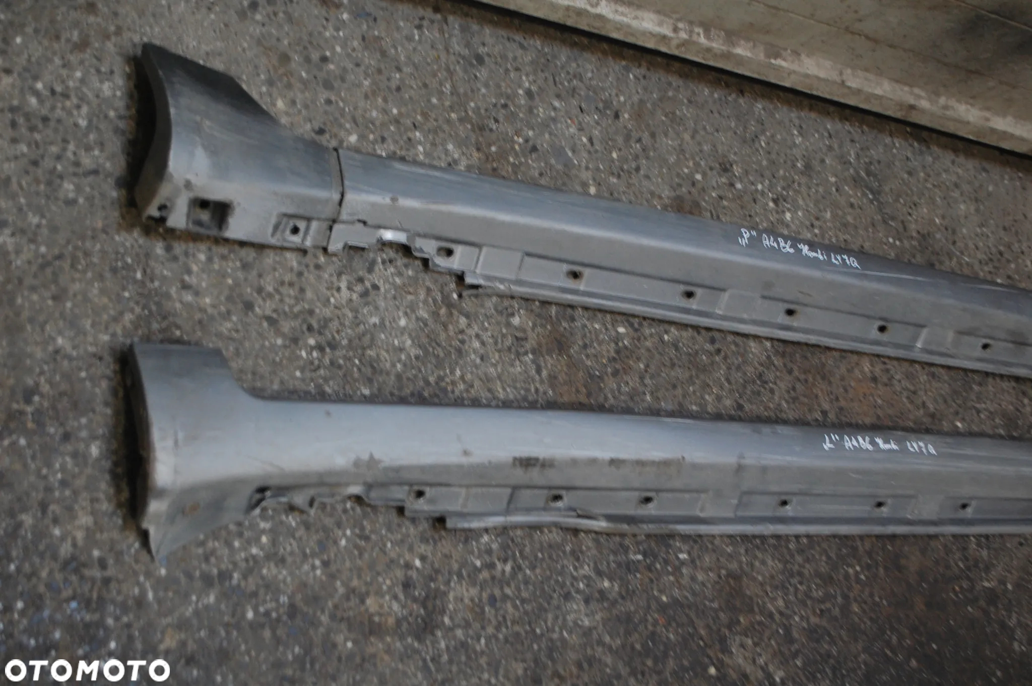 LISTWA PROGOWA DOLNA LEWA PRAWA KOMPLETNA AUDI A4 B6 KOMBI SEDAN LZ5C/ LY9B/ LY7R/ LY7Q - 16