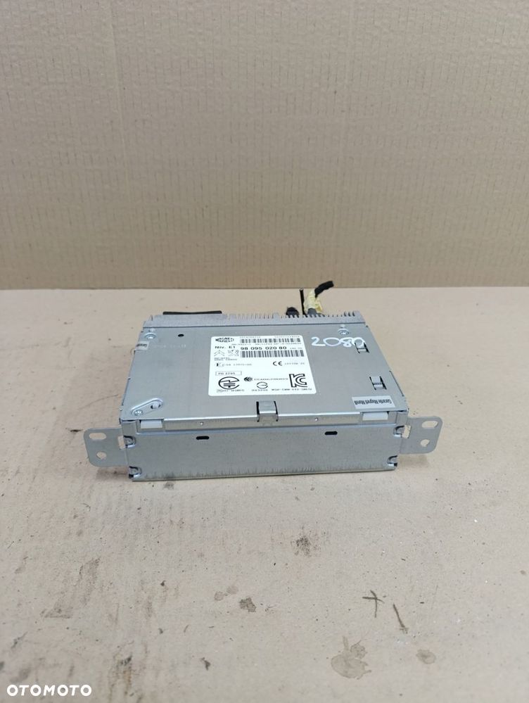 RADIO CITROEN PEUGEOT 9809502080 - 4