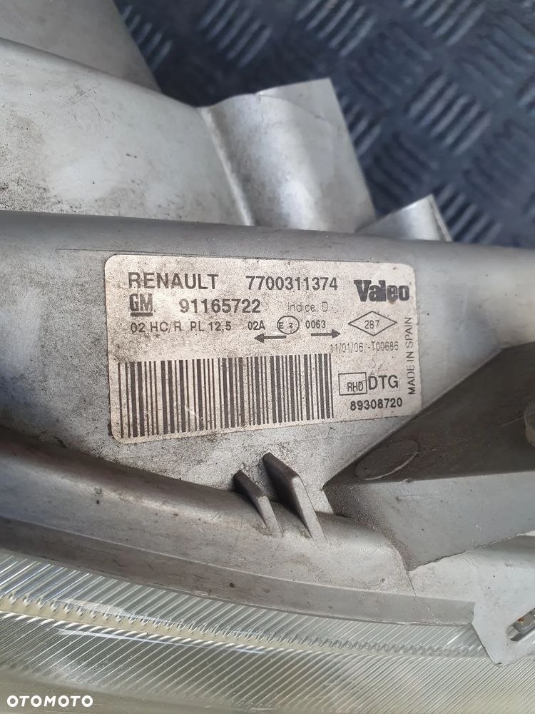 OPEL VIVARO RENAULT TRAFIC II 06R LAMPA PRAWY PRZÓD 7700311374 - 3