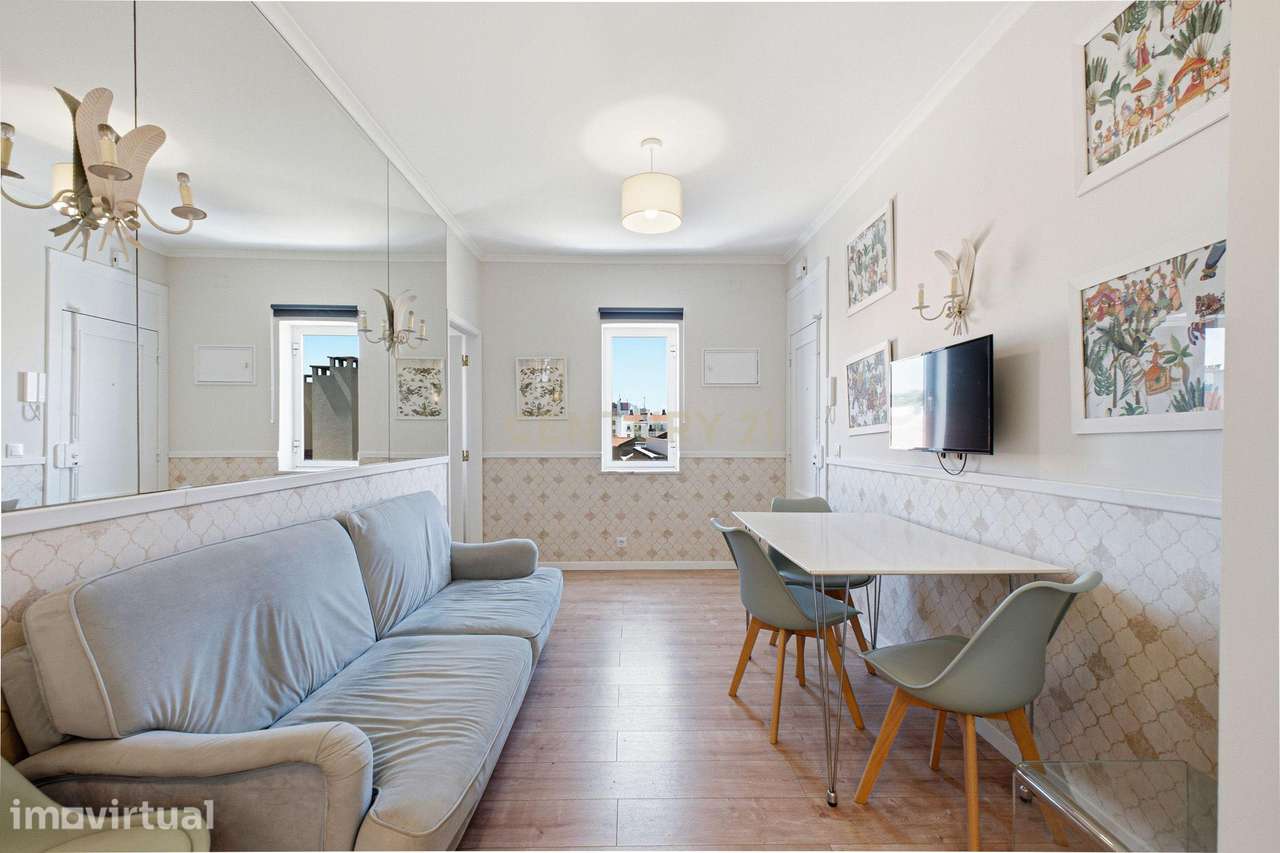 Apartamento Renovado com Vista para o Rio em Oeiras - Grande imagem: 4/26