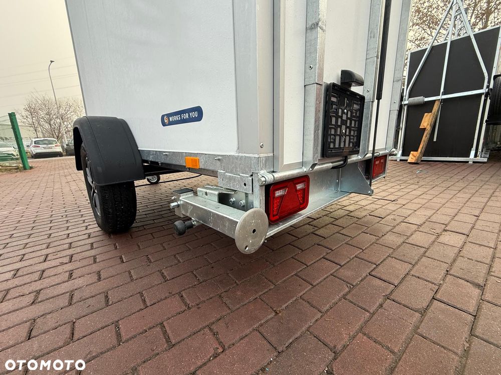 Saris Przyczepa kontener Saris VAN BODY 256x134x150 1300kg 1 oś furgon rampa - 5