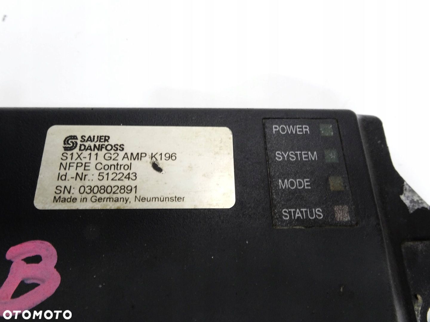 JCB TELETRUK - STEROWNIK KOMPUTER AMP K196 - 5