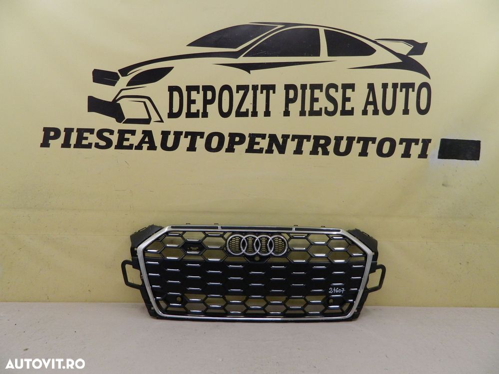 Grila radiator Audi A5 B9  S-Line facelift,  2021, 2022, 2023, 2024, 2025. - 2