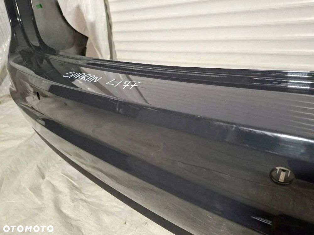 Volkswagen Sharan 2017 Zderzak tylny 4x PDC kolor LI7F 7N0807421B - 8