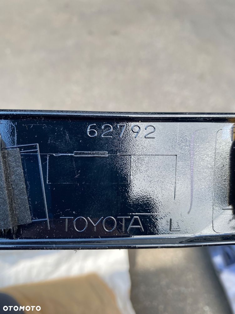 TOYOTA RAV4 5 V XA50 NOWA ! ! ! Oryginalna! NAKŁADKA OSŁONA NA BŁOTNIK LISTWA BŁOTNIKA PRZEDNIEGO LEWA PRZEDNIA LEWY PRZÓD 62792 RAV 4 RAV-4 XA 50  lakierowana czarna Wwa. - 5