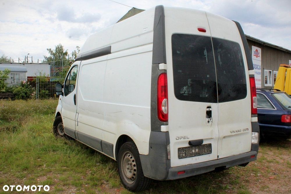 Opel Vivaro A X83 Lift 2009 2.0CDTI M9R782 Bus (MASKA, ZDERZAK, LAMPA, BŁOTNIK, DRZWI, SZYBA, FOTEL) - 4