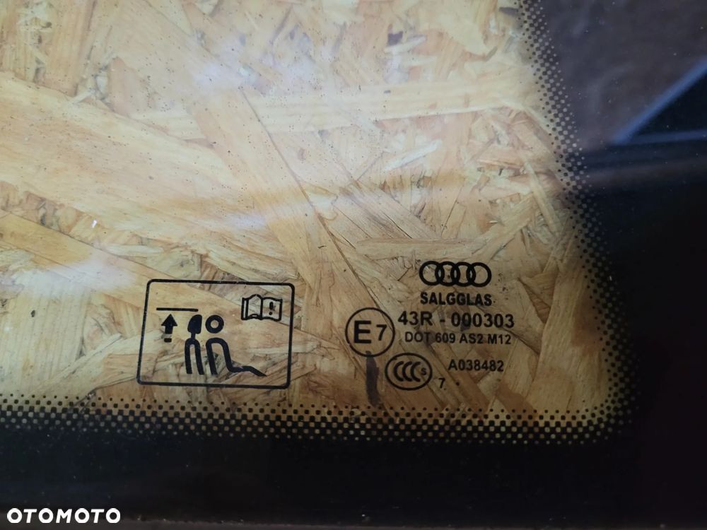AUDI A5 8T COUPE SZYBA TYŁ LEWA PRAWA - 3
