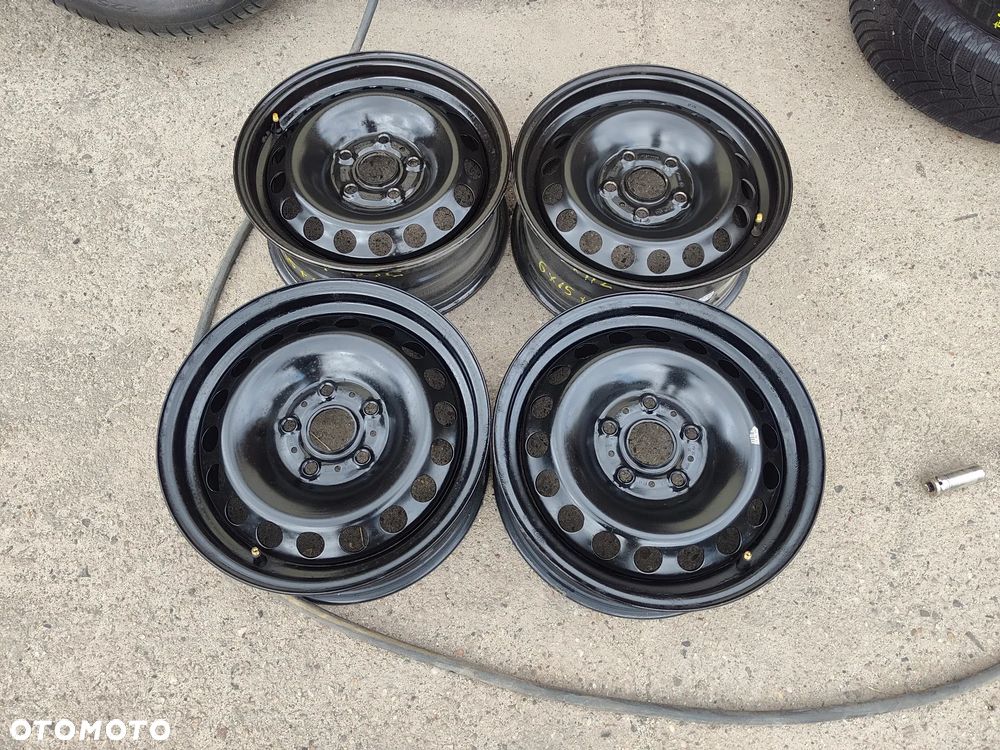 5x112 Felgi stalowe Stal 15 Koła VW GOLF CADDY TOURAN SHARAN AUDI A4 B5 B6 A6 C5 SEAT LEON TOLEDO ALHAMBRA ALTEA SKODA OCTAVIA Passat B5 Legnica ALU-RAD - 1