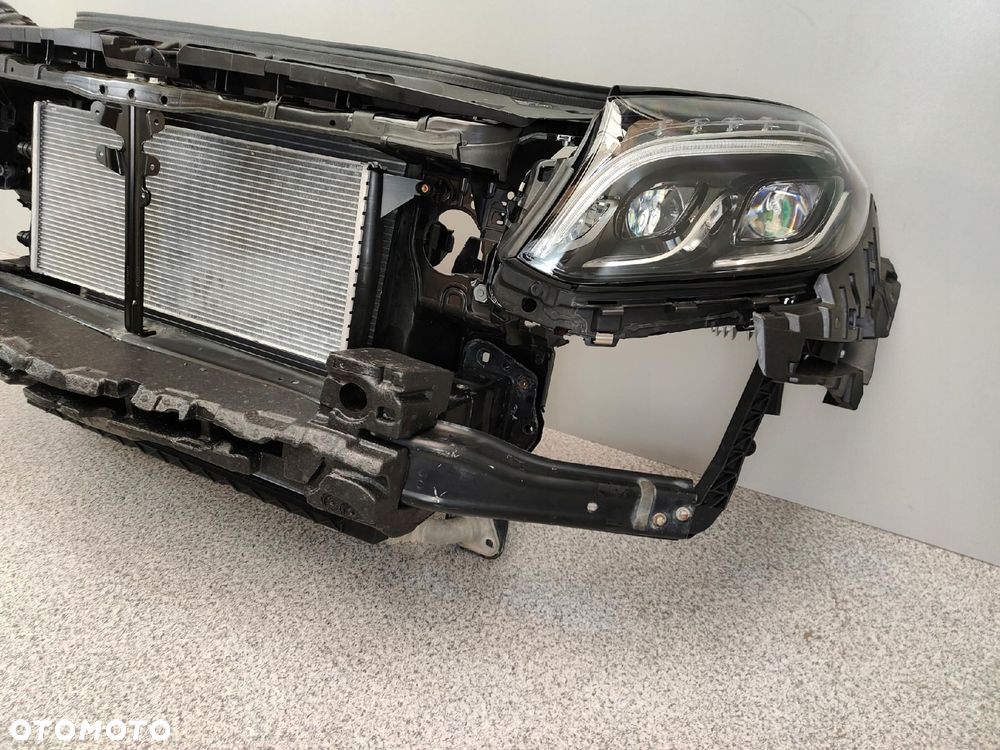 MERCEDES GLS W166 AMG ZDERZAK CHŁODNICE WZMOCNIENIE LAMPY FULL LED ILS - 10
