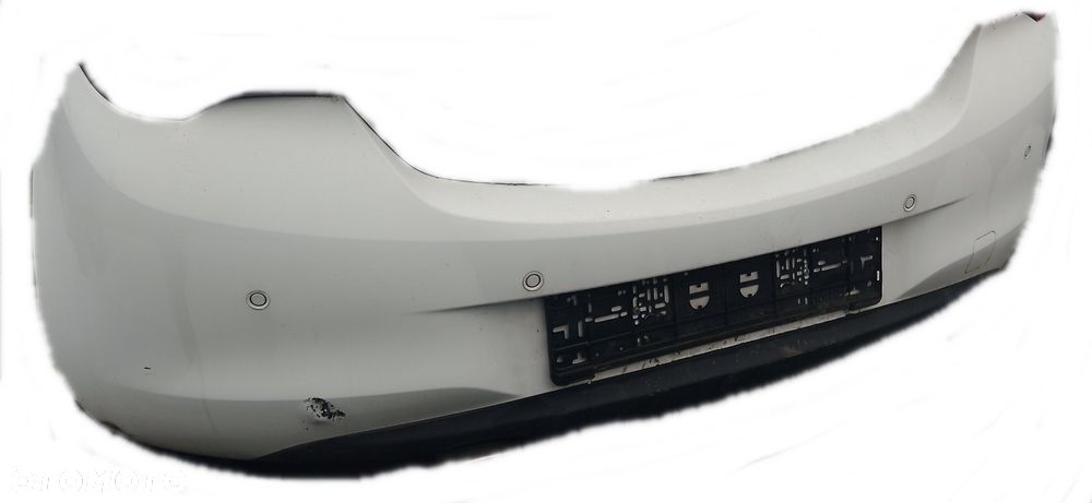 OPEL CORSA E ZDERZAK TYLNY TYŁ KOMPLETNY HB 3D Z40R - 1