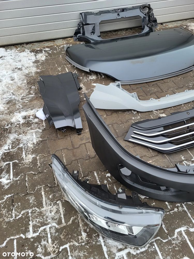 IVECO DAILY 2014-2024 CAŁY KOMPLETNY PRZÓD MASKA BŁOTNIKI ZDERZAK GRILL ATRAPA LAMPY LED - 6