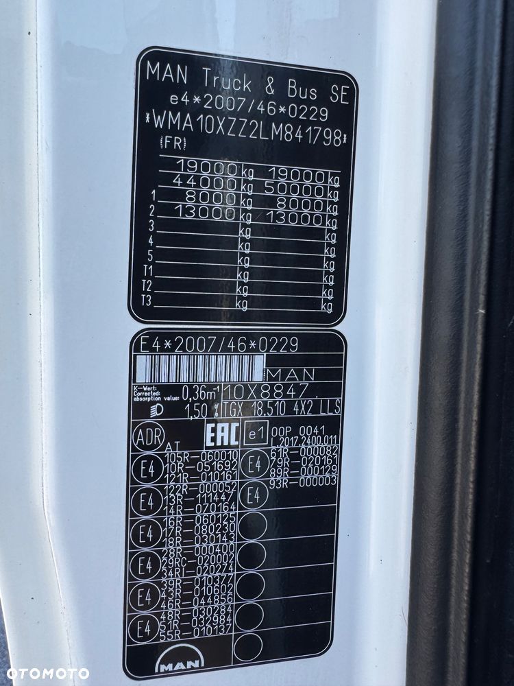 MAN TGX 18.510 / Retarder / Klima / Euro 6 / 2 Zbiorniki / Standard / Super Stan / z Francji - 16