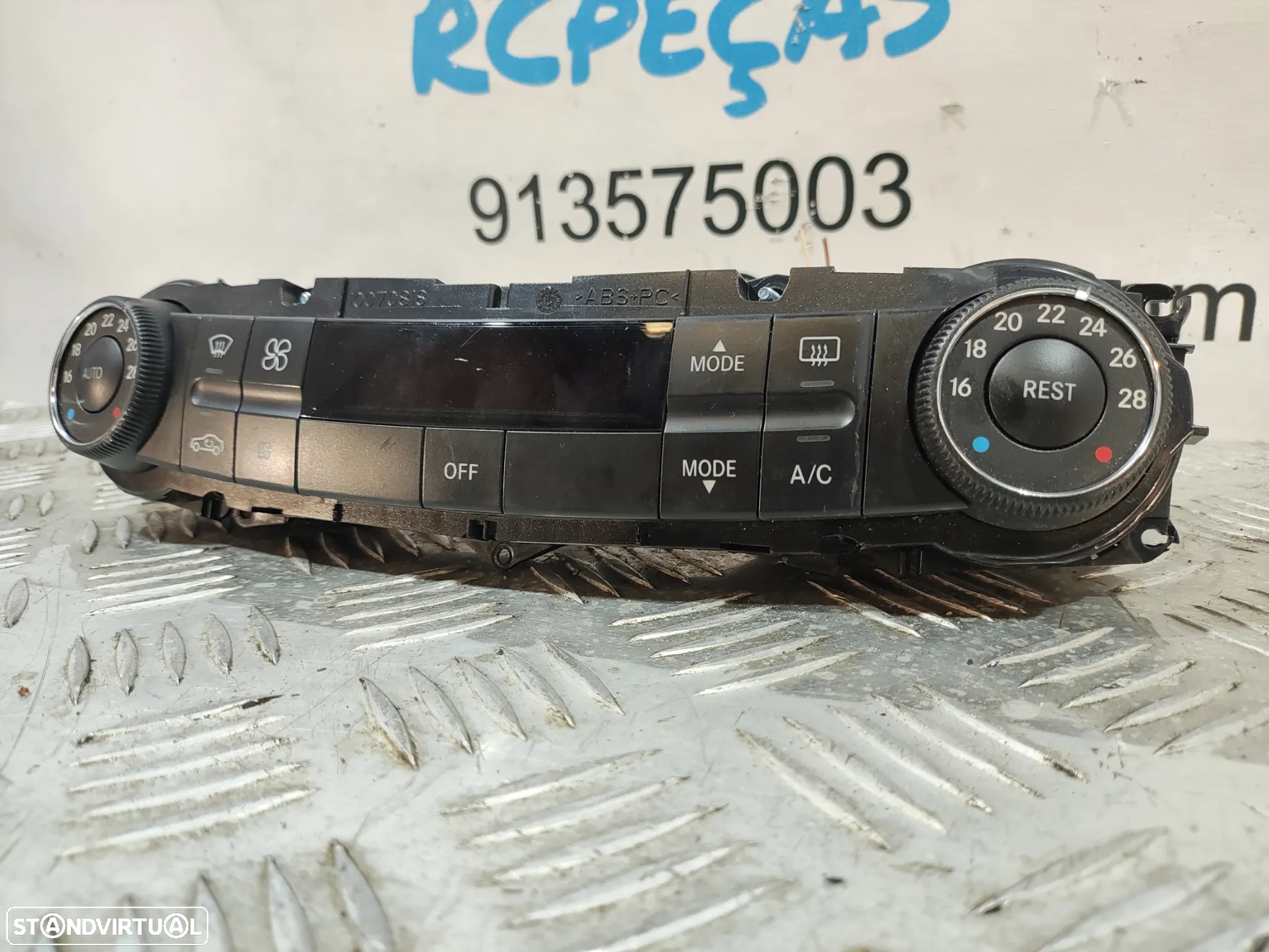 DISPLAY SOFAGEM COMANDO CHAUFFAGE AR CONDICIONADO AC CLIMATRONIC ORIGINAL MERCEDES BENZ CLASS CLS C219 W219 2198300985 A2198300985 - 4