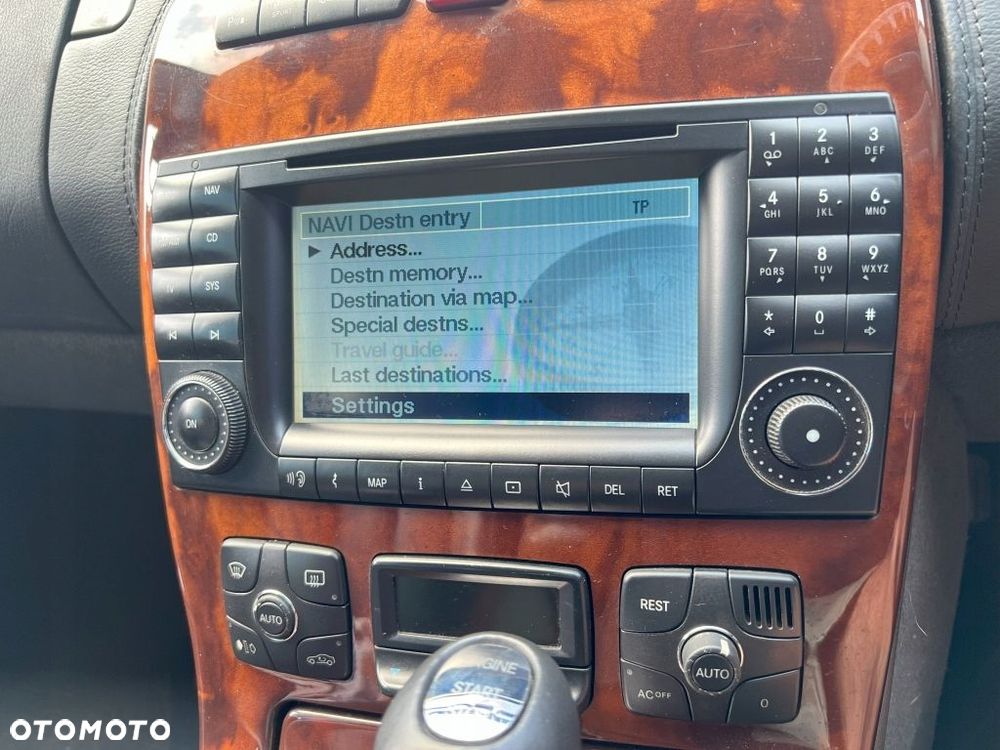 Comand radio nawigacja navi OE Mercedes W215 C215 CL W220 Lift A2208205889 - 7