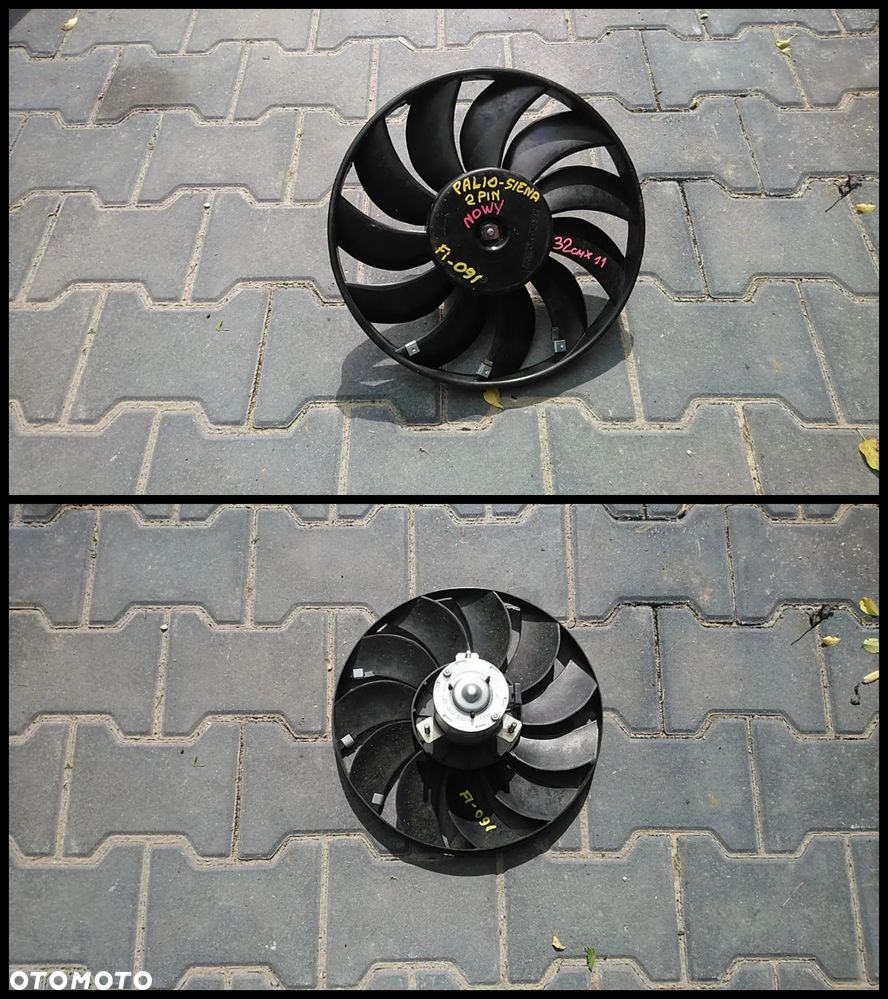 WENTYLATOR CHŁODNICY FIAT ALFA ROMEO IVECO POLONEZ - 12