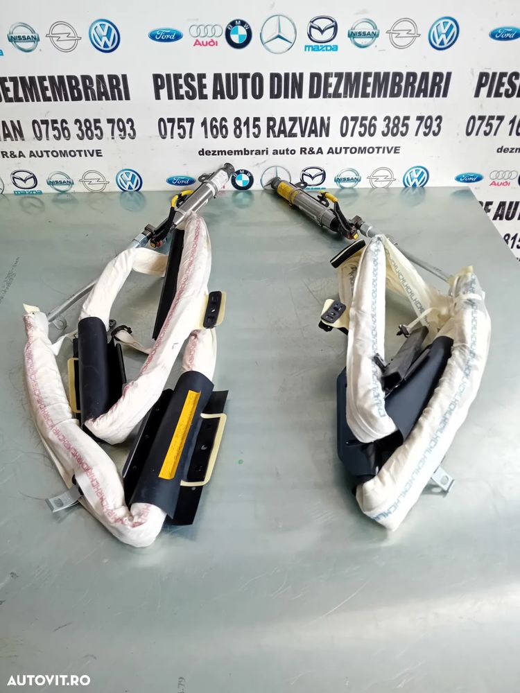 Airbag Cortina Lateral Stanga Dreapta Hyundai Santa Fe 2 II Model Cu 7 Locuri An 2006-2012 - 2