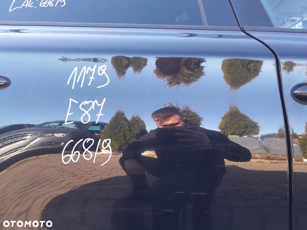 BMW E87 DRZWI PRAWE TYLNE PRAWY TYŁ KOLOR: 668/9 - 3