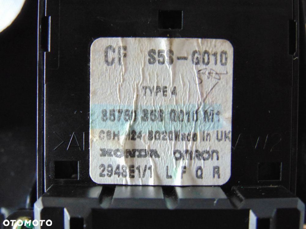 ORYGINAŁ przełącznik panel szyb przednich Honda Civic VII 00-06r - 15