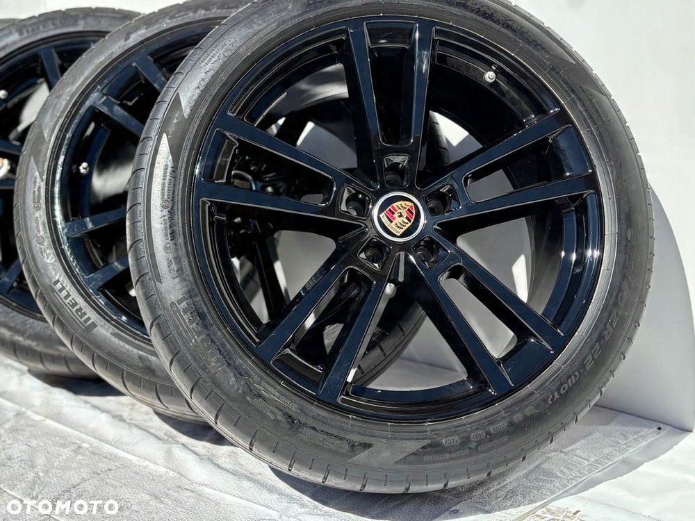 KOŁA ALUFELGI Z OPONAMI PORSCHE CAYENNE 315/35/22 285/40/22 OE 9Y3601025BF - 5