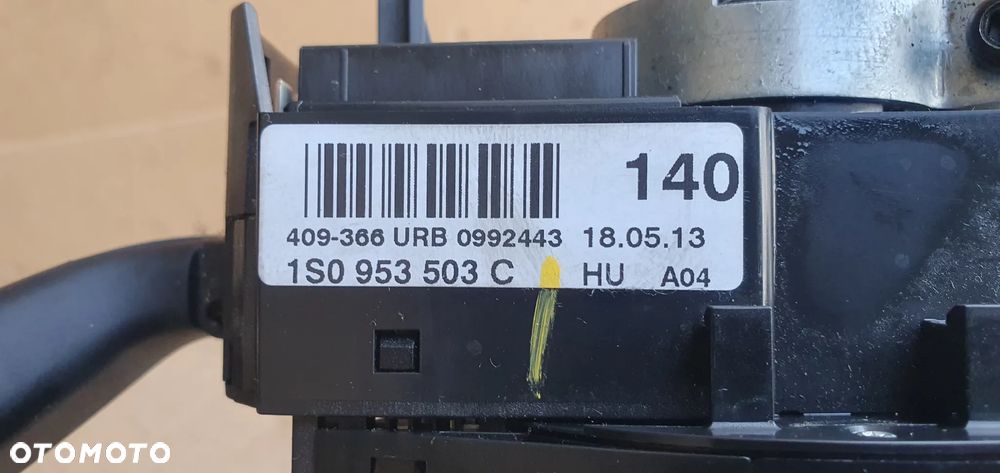 Manetki przełącznik zespolony pająk taśma VW UP 1S0953503C 6Q0959654D - 8