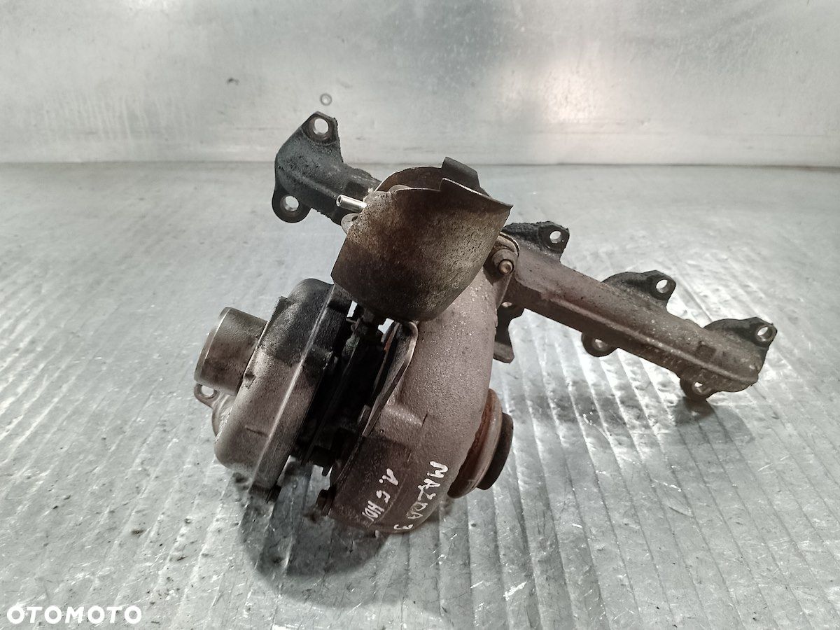 TURBINA Z KOLEKTOREM MAZDA 3 9654128780 753420-2  GT1544V 1.6 D - 1