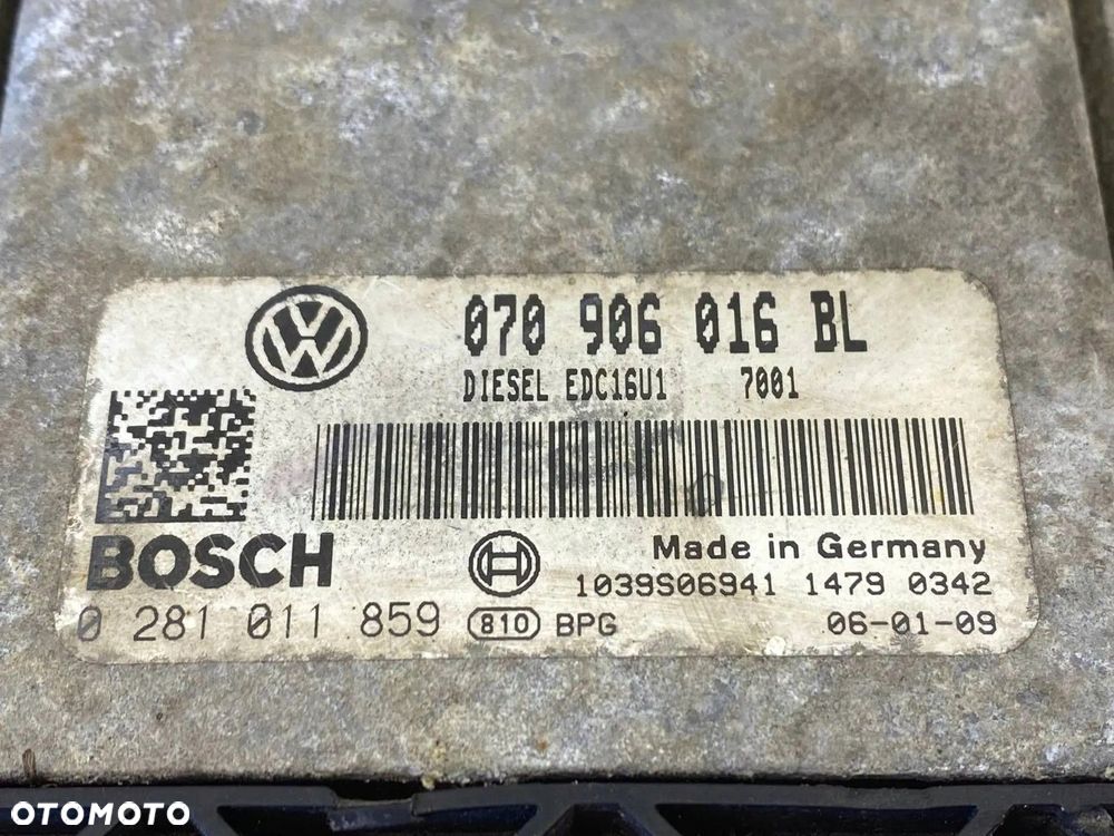 STEROWNIK MODUŁ KOMPUTER SILNIKA VW TOUAREG I 2.5 TDI 070906016BL - 12