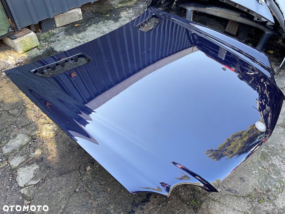 POKRYWA SILNIKA MASKA PRZÓD MERCEDES-BENZ SL W230 A230 R230 GRANATOWY METALIK - 3