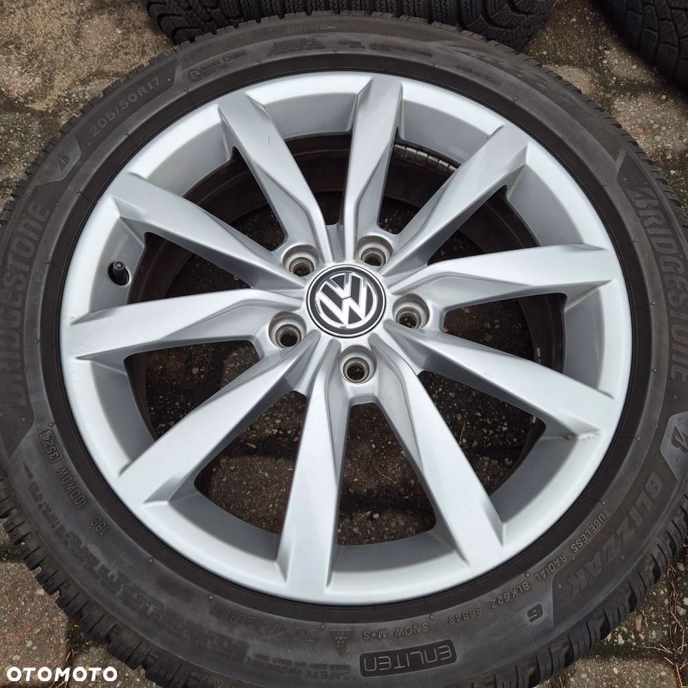 ZIMA KOŁA 17'' VW GOLF GTI CADDY TOURAN PASSAT LEON DIJON 205/50 R17 2024r - 5