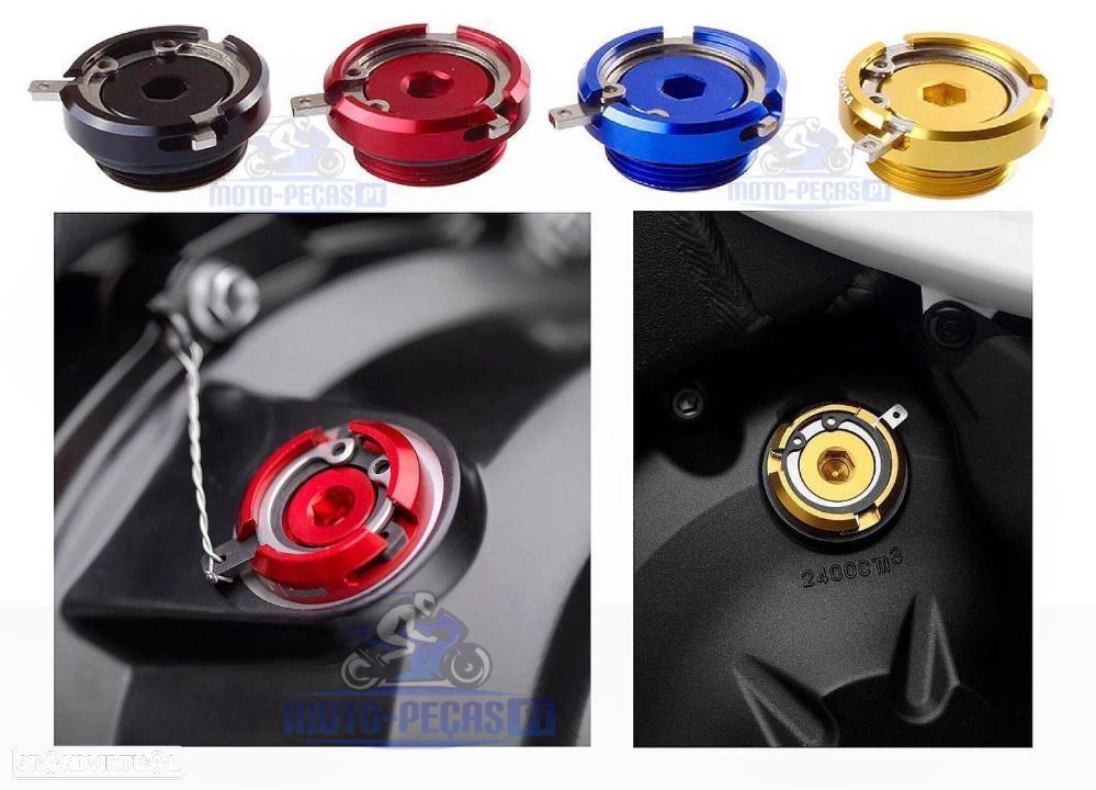 Tampa óleo racing motor, disponivel para todas as marcas - 1