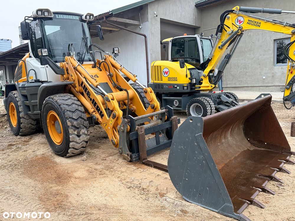 Liebherr Ładowarka Liebherr L524 KLIMA łyżka2,5m3+widły bezAdblue i Dpf szybkozłącze hydr. Cat Caterpillar 924K  924H  930K Volvo L60H / L70H Komatsu WA200-8 WA270-8JCB 426 427 - 29