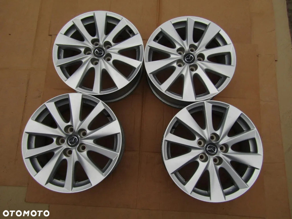 4x Felgi 17 Mazda 3 5 6 CX-3 CX-5 CX-7 MX-5 7j 5x114,3 ET50 / oryginał - 11