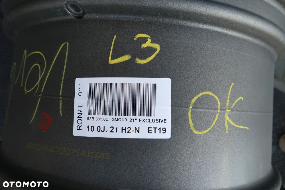 L3 Felga Porsche Macan 95B601025GM 10x21et19 - 4