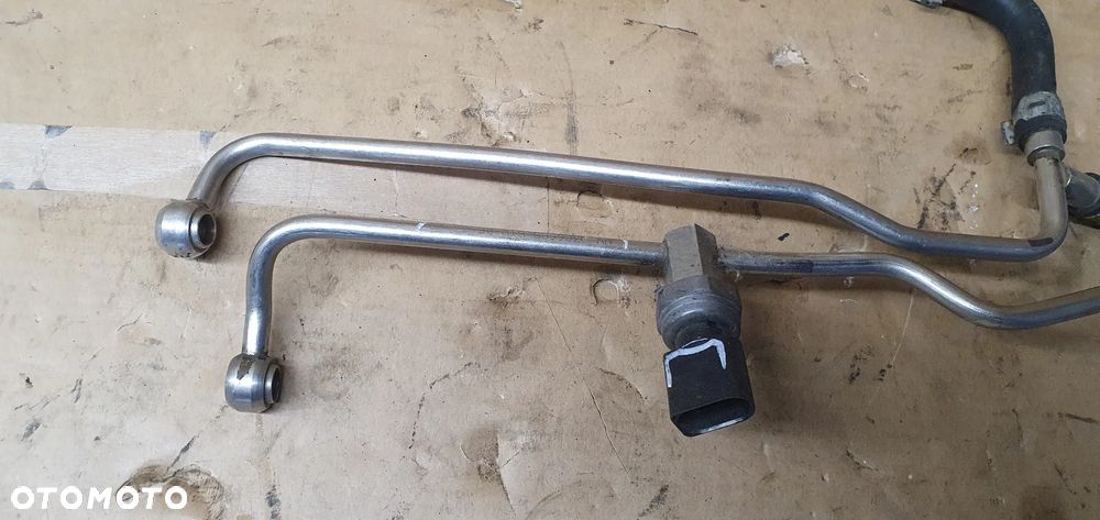 Rurka rurki przewód paliwa paliwowy czujnik ciśnienia VW Audi Skoda Seat 1.6 2.0 FSI 03C660S 03C906051A - 2