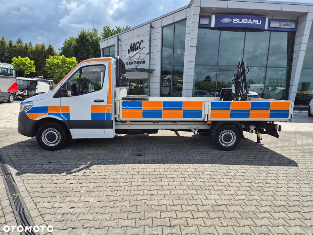 Mercedes-Benz Sprinter 316 CDi 7G Tronic Plus / AUTOMAT / SKRZYNIA / HDS HIAB 1T / 1 WŁ / SERWISOWANY / ORYGINALNY PRZEBIEG / BEZWYPADKOWY / W PEŁNI SPRAWNY / MOŻLIWOŚĆ TRANSPORTU / - 18