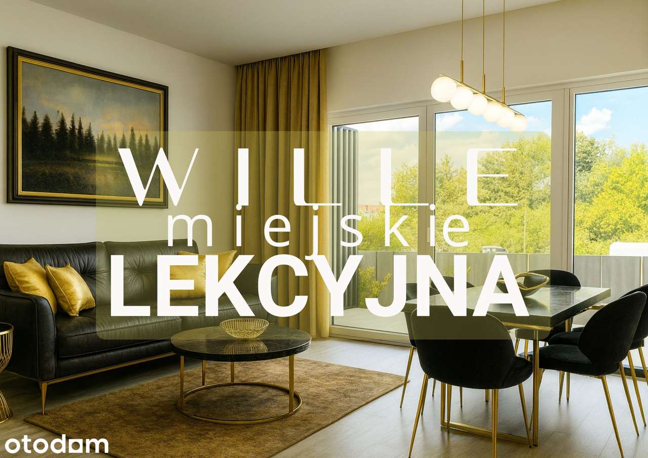 duże okna | 2 balkony | 29m2 salonu| 1 sąsiad obok | w willi| gotowe
